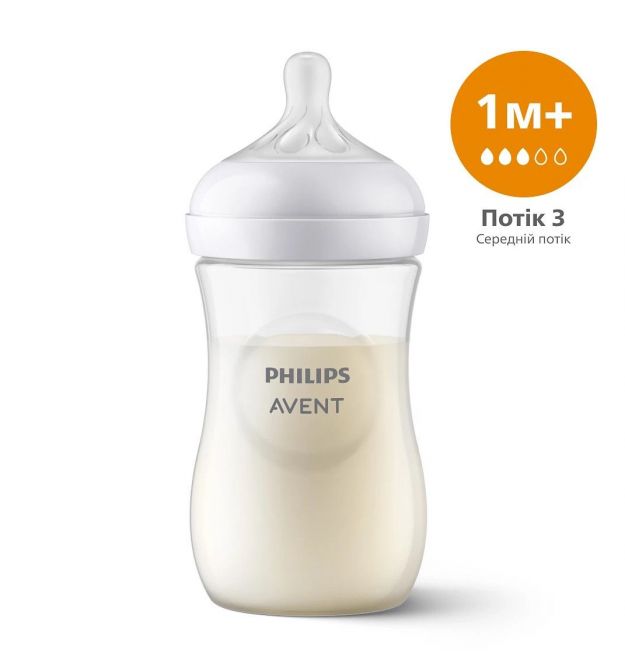AVENT Philips Avent SCY903/01 Natural Natural Flow Bottle, 260 ml. 1 pc.