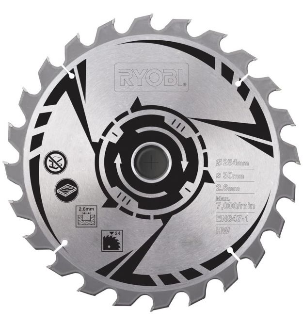 Ryobi Saw blade SB254T24A1 254x30-24T