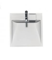 Adamant Раковина, умивальник WASHER NEW, штучний камінь, прямокут., з отвором д