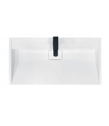 Adamant Раковина, умивальник VISION, штучний камінь, прямокут., з отвором для