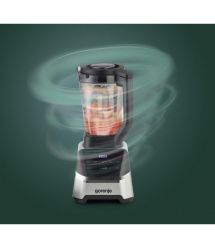 Gorenje Gorenje stationary blender 1500W, bowl-2000ml, displey, chopper, black-inox