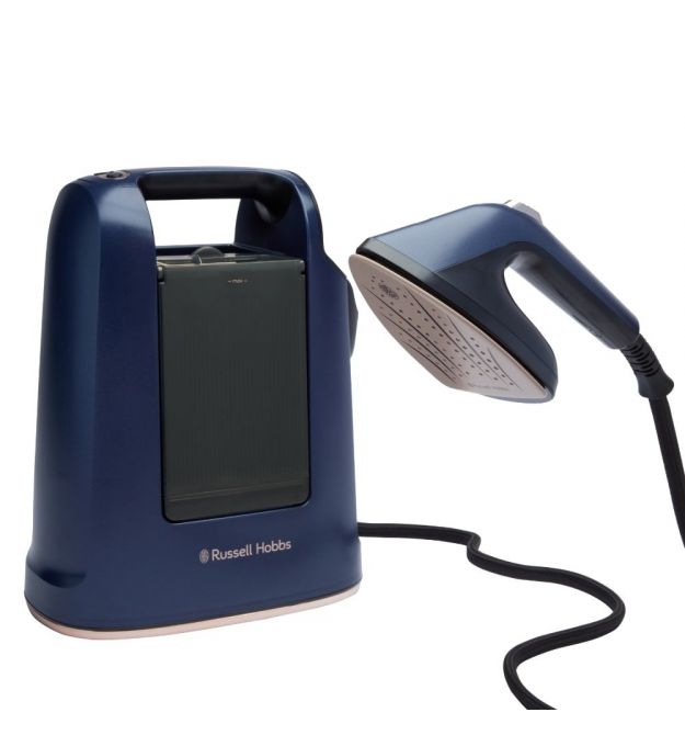 Russell Hobbs Russell Hobbs steamer Genie Maestro, 1700W, 750ml, steam boost -20g, vert. steaming, inox soleplate, blue