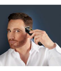 Rowenta Rowenta trimmer Sport Collection for head and body, network+battery, rotary motor, nozzles-8, titan., case, black