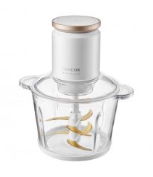 Sencor Подрібнювач Sencor, 800 Вт, 6 лез, чаша-3 л., скло, білий
