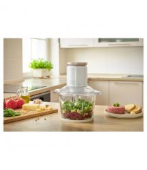 Sencor Подрібнювач Sencor, 800 Вт, 6 лез, чаша-3 л., скло, білий