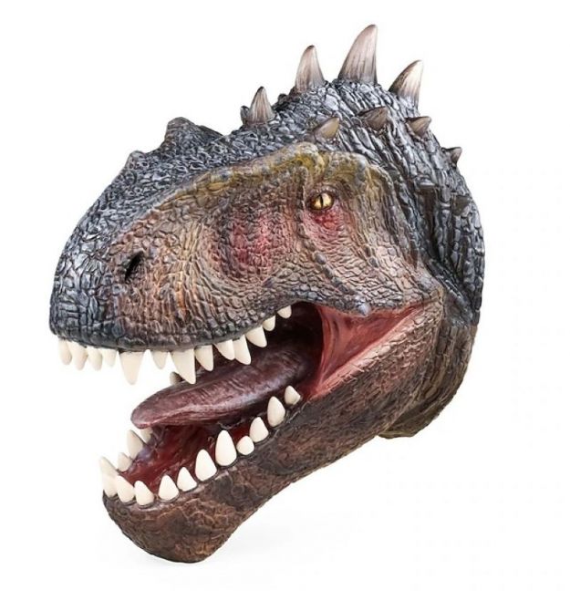 Same Toy Same Toy Glove Toy Tyrannosaurus Brown-Green