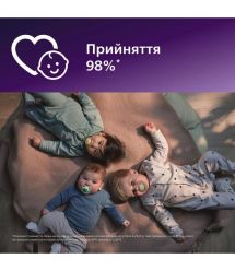 AVENT Philips Avent SCF087/10 Ultra Air pacifier, 6-18 months, 2pcs, boy design.