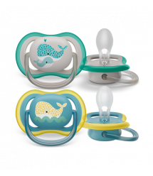 AVENT Philips Avent SCF349/18 Ultra Air Pacifier, 18+ months, neutral design, 2 pcs.