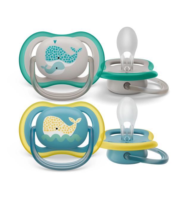 AVENT Philips Avent SCF349/18 Ultra Air Pacifier, 18+ months, neutral design, 2 pcs.