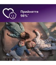 AVENT Philips Avent SCF080/23 Ultra Air Pacifier, 0-6 months, 2pcs, boy design.