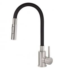 Deante Набір для кухні Leda, гранітна мийка ZRD_2113 + зміш. BOC_B740, графіт