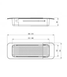 Deante Корзина, 134х68х395мм, для сушки овощей для фруктов, черная