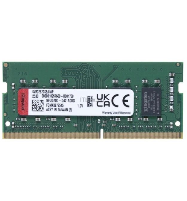 Kingston Пам'ять ноутбука Kingston DDR4 8GB 3200