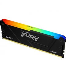 Kingston Пам'ять ПК Kingston DDR4 8GB 3200 FURY Beast RGB