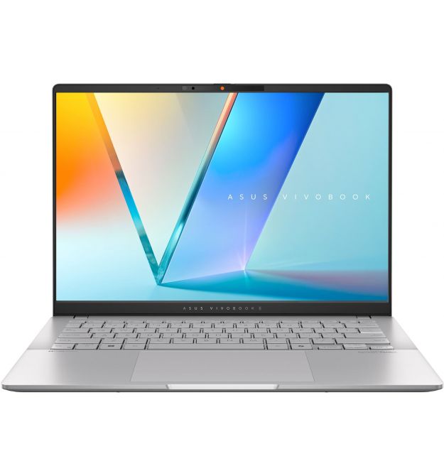 ASUS Ноутбук ASUS Vivobook S 14 M5406KA-SF150 14" FHD OLED, AMD AI 5 340, 16GB, F512GB, UMA, NoOS, Сріблястий
