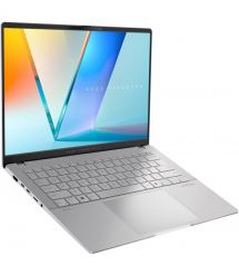 ASUS Ноутбук ASUS Vivobook S 14 M5406KA-SF150 14" FHD OLED, AMD AI 5 340, 16GB, F512GB, UMA, NoOS, Сріблястий
