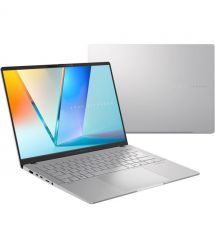 ASUS Ноутбук ASUS Vivobook S 14 M5406KA-SF150 14" FHD OLED, AMD AI 5 340, 16GB, F512GB, UMA, NoOS, Сріблястий