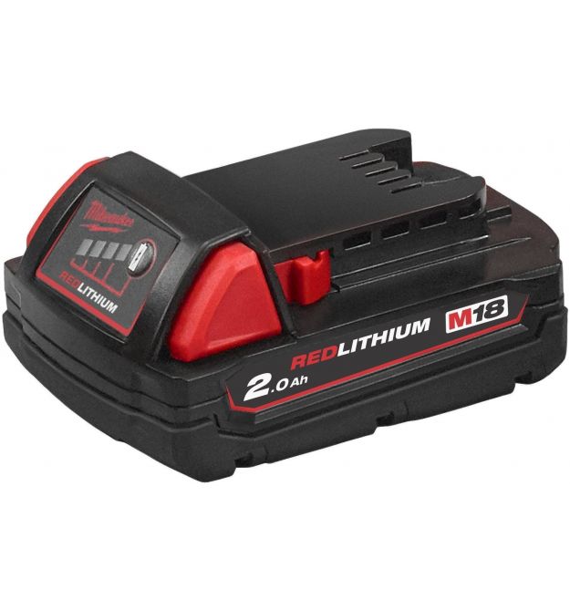 Milwaukee Redlithium M18 18B 2Ah 0.4kg Battery