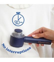 Russell Hobbs Машинка для видалення катишків Russell Hobbs, велика площа лез. 90 хв. роботи на одному заряді, USB, синий