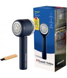 Russell Hobbs Машинка для видалення катишків Russell Hobbs, велика площа лез. 90 хв. роботи на одному заряді, USB, синий