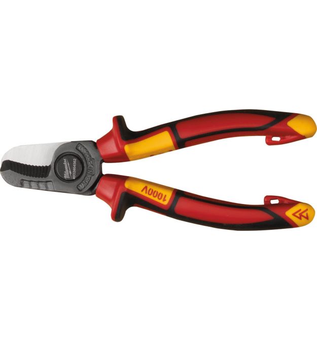 Milwaukee cable cutter, dielectric, for work under voltage 1000V, 160mm, 0.185kg