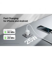 Belkin Зарядное устройство сетевое 25Вт USB-C PD PPS, белый