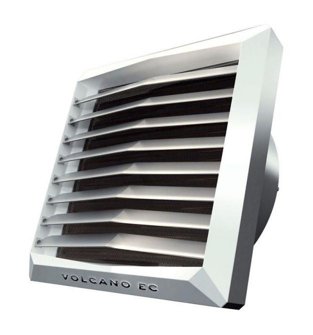 Volcano Водяной нагреватель VR3 энергоэффективный двигатель EC, 13-75 кВт, 5700 м3/ч
