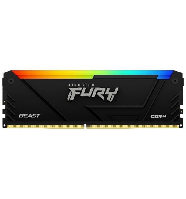 Kingston Пам'ять ПК Kingston DDR4 16GB 3200 FURY Beast RGB