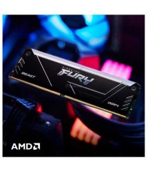 Kingston Пам'ять ПК Kingston DDR4 16GB 3200 FURY Beast RGB