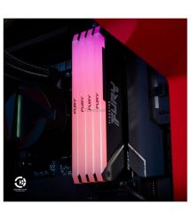 Kingston Пам'ять ПК Kingston DDR4 16GB 3200 FURY Beast RGB