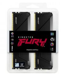 Kingston Пам'ять ПК Kingston DDR4 16GB KIT (8GBx2) 3200 FURY Beast RGB