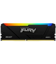 Kingston Пам'ять ПК Kingston DDR4 32GB KIT (16GBx2) 3200 FURY Beast RGB