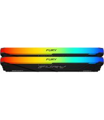 Kingston Пам'ять ПК Kingston DDR4 32GB KIT (16GBx2) 3200 FURY Beast RGB