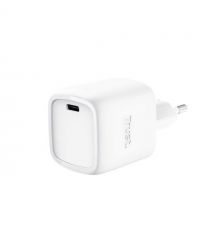 Trust Зарядний пристрій мережевий Trust Maxo 30Вт, GaN, USB-C, PD/PPS, білий
