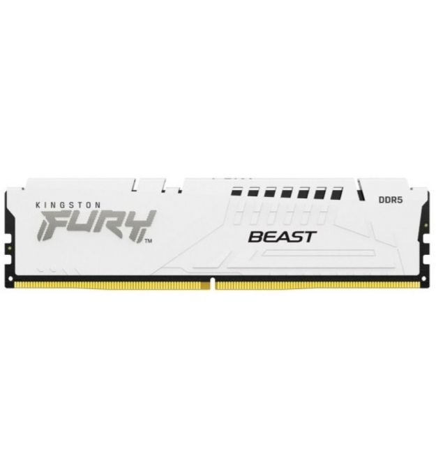 Kingston Пам'ять ПК Kingston DDR5 16GB 5600 FURY Beast Білий EXPO