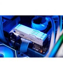 Kingston Пам'ять ПК Kingston DDR5 16GB 6000 FURY Beast Білий RGB EXPO