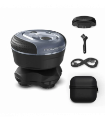 Rowenta Rowenta electric shaver rotary Gentle Bald, razor head-5, Li-Ion, dry+wet, black-blue