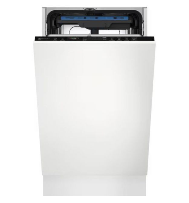Electrolux Electrolux dishwasher built-in, 10sets, D, 45cm, display, invertor, 3 basket, black