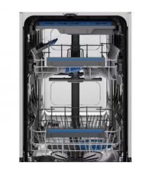 Electrolux Electrolux dishwasher built-in, 10sets, D, 45cm, display, invertor, 3 basket, black