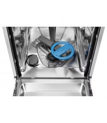 Electrolux Electrolux dishwasher built-in, 10sets, D, 45cm, display, invertor, 3 basket, black