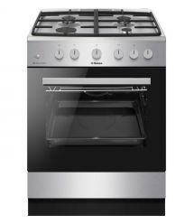 Hansa Плита газова, 70л, 60x60см, чавун, нерж