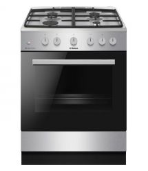 Hansa Плита газова, 70л, 60x60см, чавун, нерж