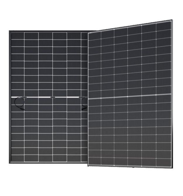 LEDVANCE Фотоелектрична панель M580N72LB-BF-F7-580W, Mono, Bifacial, TopCon, MBB, Halfcell, Black frame