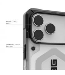UAG Чохол UAG для iPhone 17 Pro Max, Pathfinder Clear MagSafe, Ice/Silver