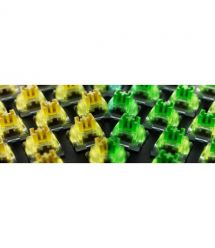 Razer Клавиатура механическая BlackWidow V4 X 110key, Green Switch, USB-A, EN/RU, RGB, чёрный