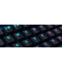 Razer Клавиатура механическая BlackWidow V4 X 110key, Green Switch, USB-A, EN/RU, RGB, чёрный
