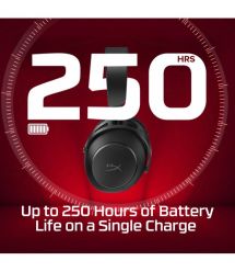 HyperX Гарнітура ігрова Cloud Alpha 2 WL/BT/mini-jack/USB-A/USB-C, 0.5м/1.5м, чорний