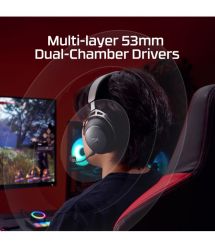 HyperX Гарнітура ігрова Cloud Alpha 2 WL/BT/mini-jack/USB-A/USB-C, 0.5м/1.5м, чорний