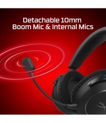 HyperX Гарнітура ігрова Cloud Alpha 2 WL/BT/mini-jack/USB-A/USB-C, 0.5м/1.5м, чорний