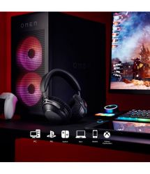 HyperX Гарнітура ігрова Cloud Alpha 2 WL/BT/mini-jack/USB-A/USB-C, 0.5м/1.5м, чорний